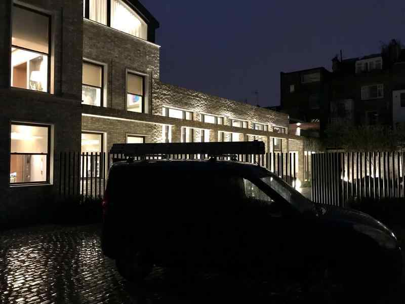 Window cleaning of a luxury property in Hampstead